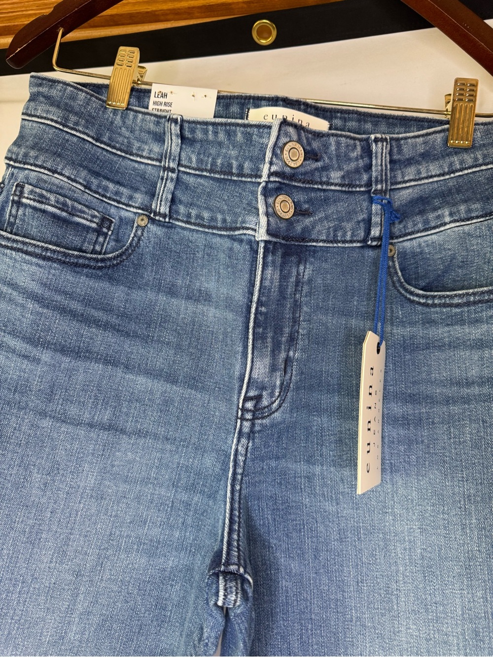 Leah High-Rise Blue Women's Jeans 13/31